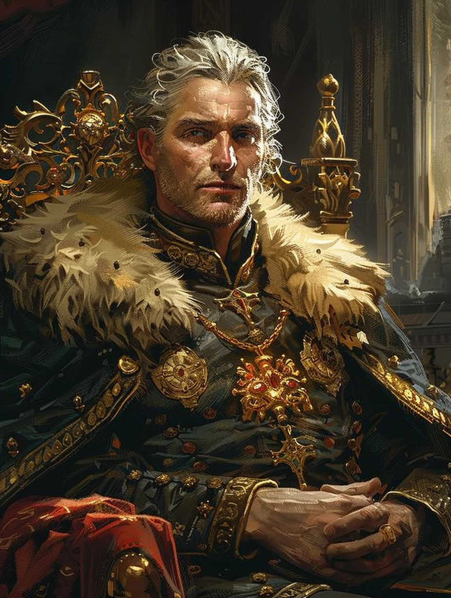IMPRISONED KING | ivor draconiik | oc