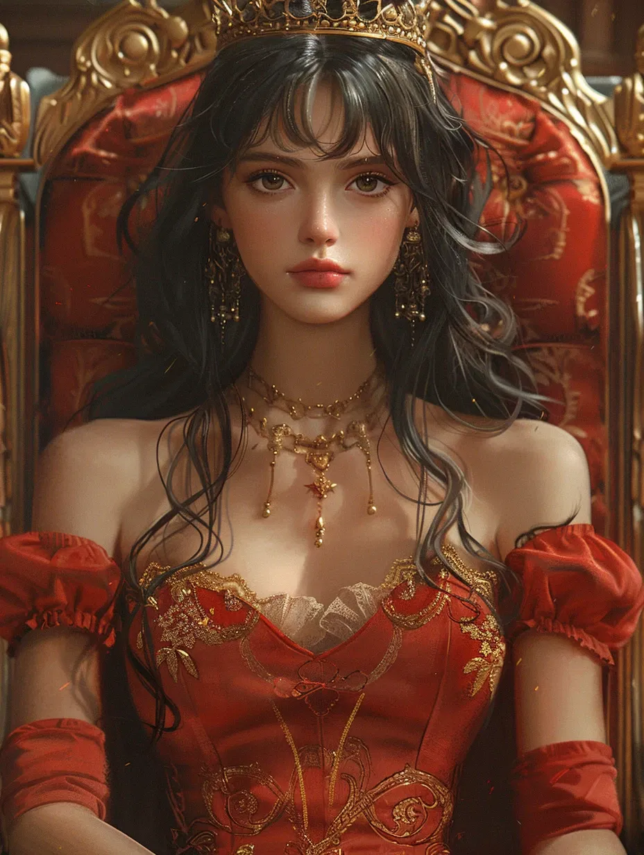 NEW QUEEN | helena draconiik | oc