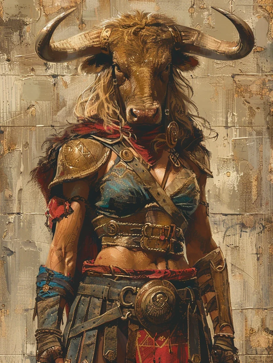 THE MINOTAUR | andronika | oc