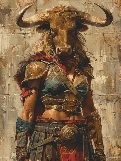 THE MINOTAUR | andronika | oc