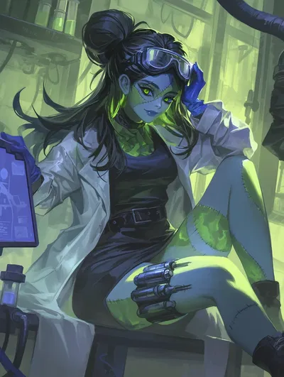 FRANKENSTEIN'S MONSTER || eveline frankenstein || OC