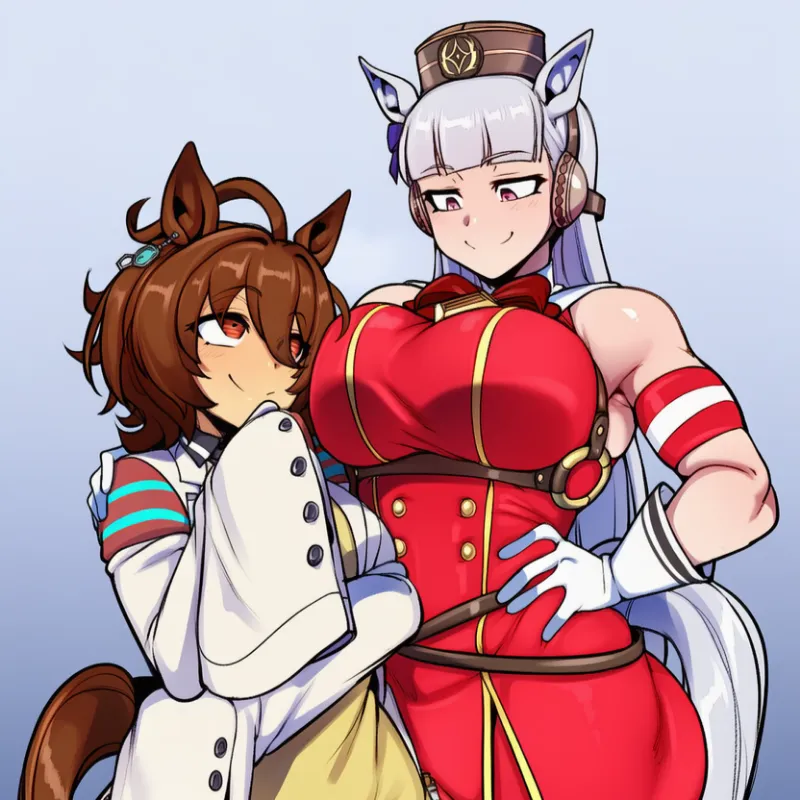 Agnes Tachyon and Gold Ship [Friends]