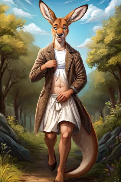 feral flu kangaroo 1