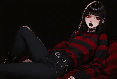Vicente, Goth Femboy