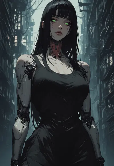 J7 (Emotionless Cyborg Assasian)