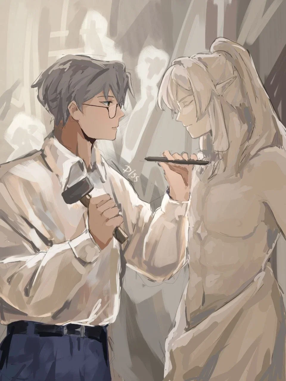 Cedric || Desperate Sculptor