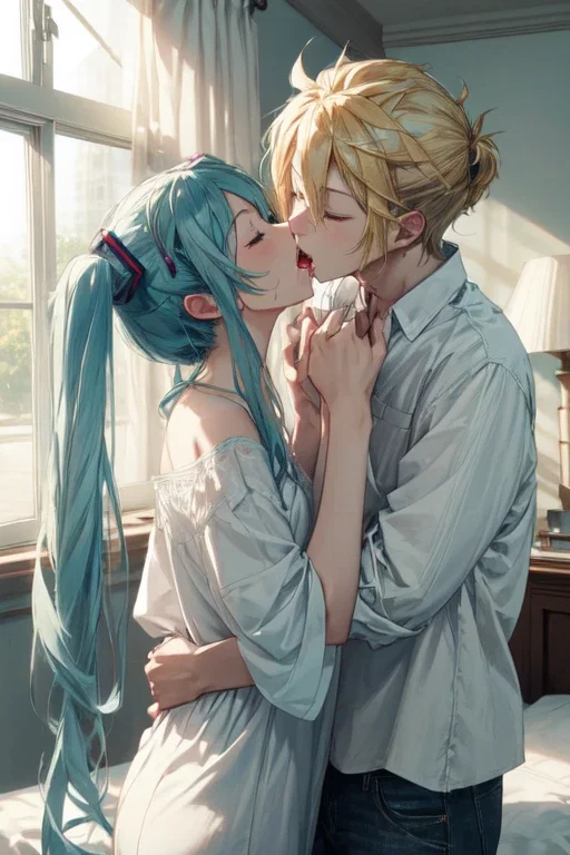 You find out your adopted sister Miku's little secret