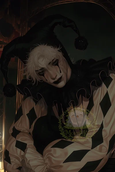 Ink Pierrot | Demonic clown