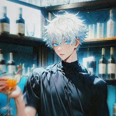 Satoru Gojo barman