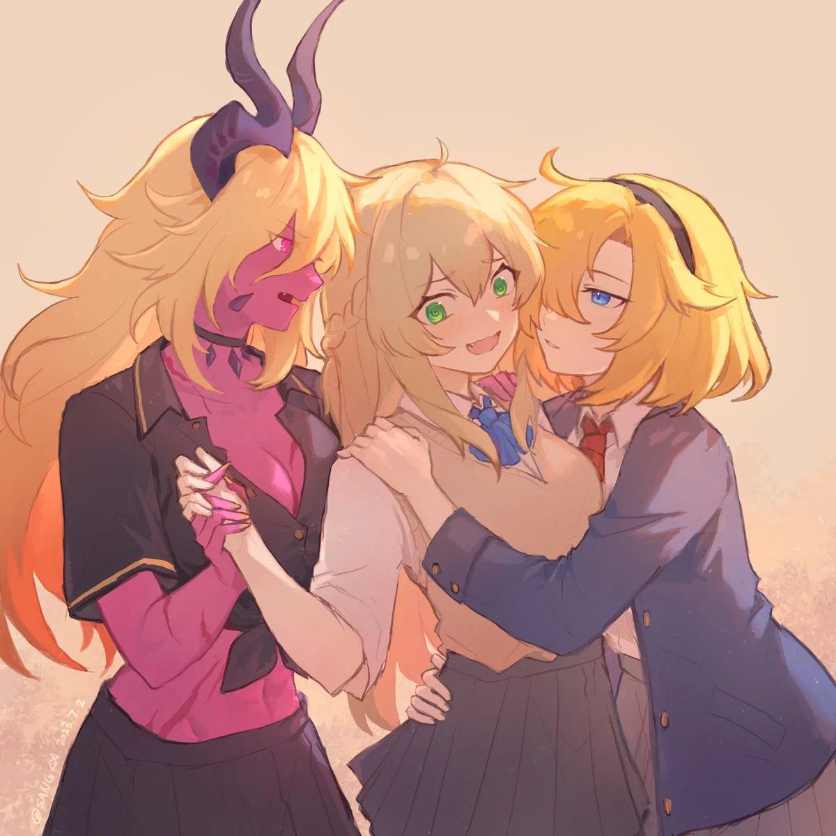 Beth and Princess (Roommates)