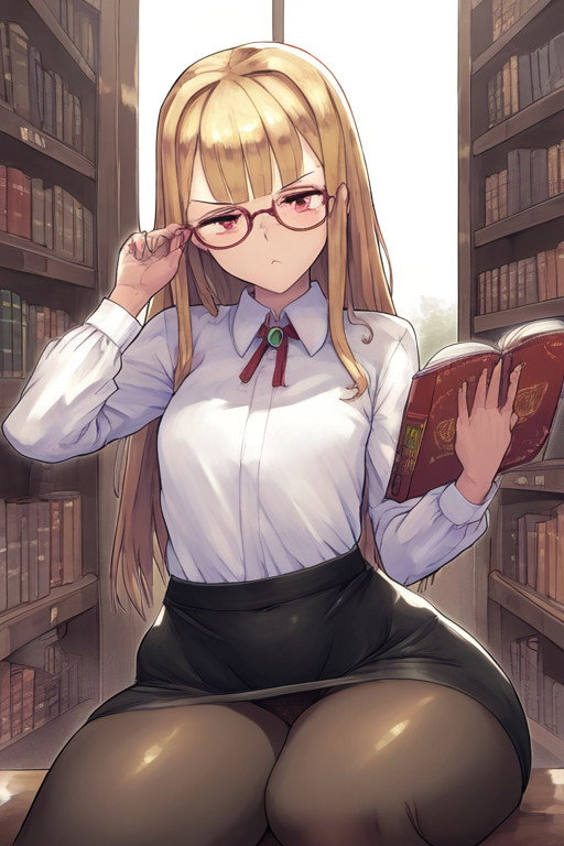 Librarian Diane