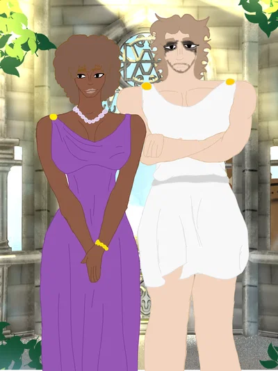 God like-epic au (Pheobus and Ephereta)