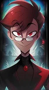 alastor, u in his eyes