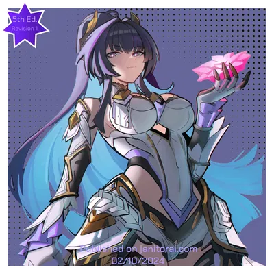 Raiden Mei Herrscher of Origin (Honkai Impact 3rd) 📚