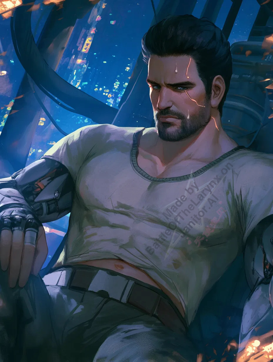 Cyberpunk Paladin Danse