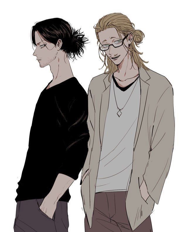 Shota Aizawa and Hizashi Yamada