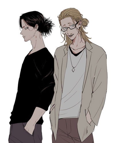 Shota Aizawa and Hizashi Yamada