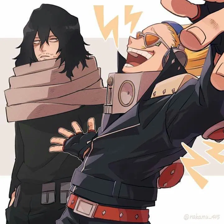 Shota Aizawa and Hizashi Yamada