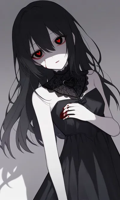 Black | "The doll"