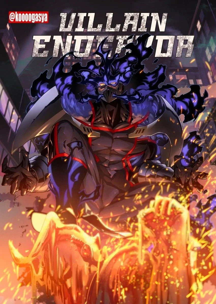 Enji Todoroki (Endeavor Nomu AU)