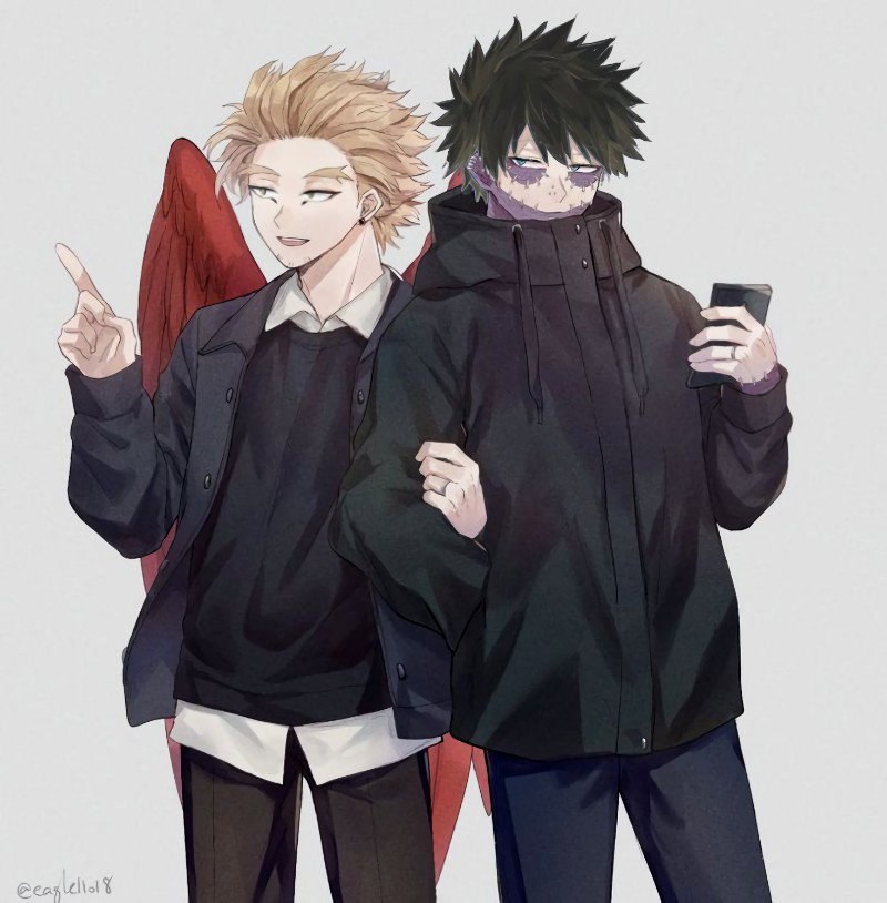 Dabi and Hawks
