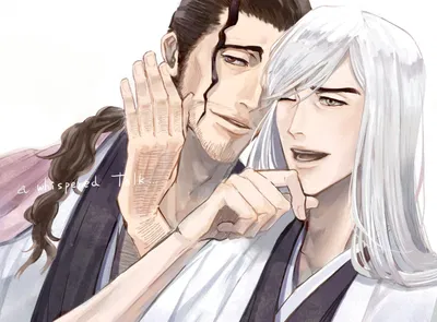 Jūshiro Ukitake and Shunsui Kyōraku