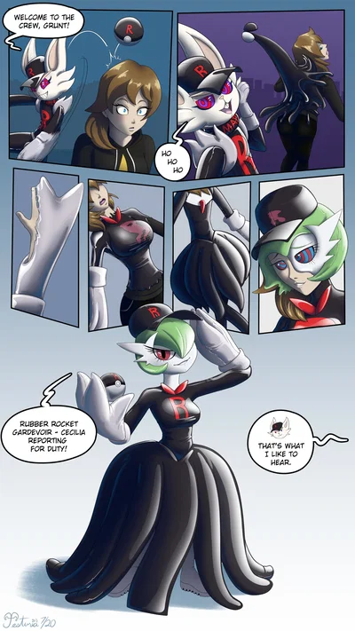 Team Rubber Rocket Gardevoir 