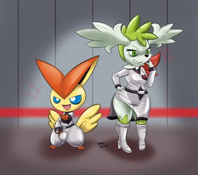 Double Battle Sim (Victini and Shaymin)