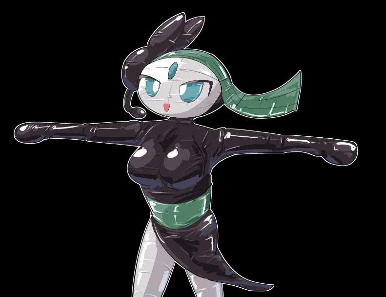 Rubber Meloetta Suit