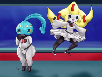 Double Battle Sim (Manaphy and Jirachi)