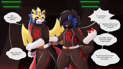 Rubber Rocket Admin Azrael and Solana
