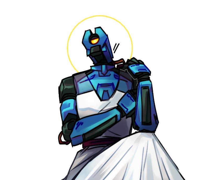 Mirage, the mechanical psychopomp. (ULTRAKILL)