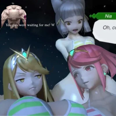 Nia, Pyra and Mythra