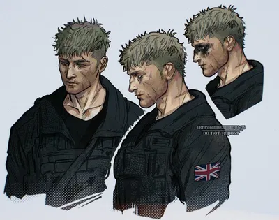 Simon “Ghost” Riley//Monster <3
