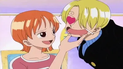 Nami and Sanji