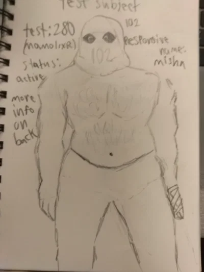 test subject 102 - misha