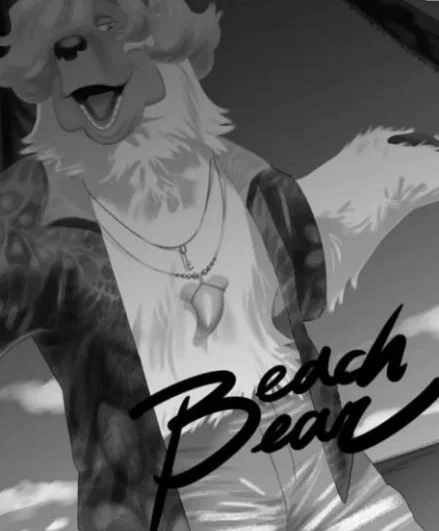 "Sparks flew when I saw you" | Beach Bear
