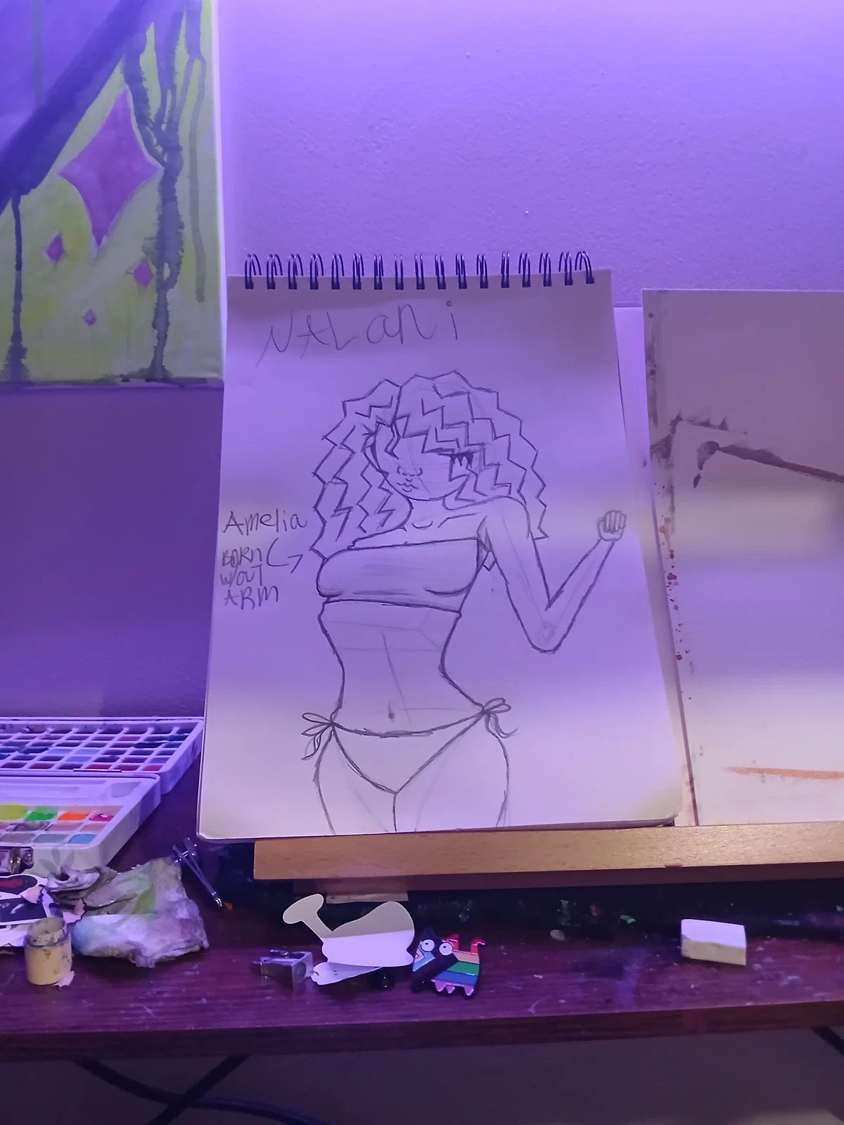 MORE ART!! (I needa do smth else gng-) but it's a drawing!! And a person!! :D