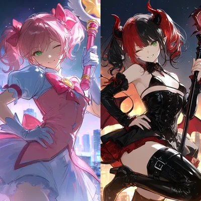 You're familiar of new magical girl! (With sistem of corrupt by YOU!) | Suzuki Miyogawa