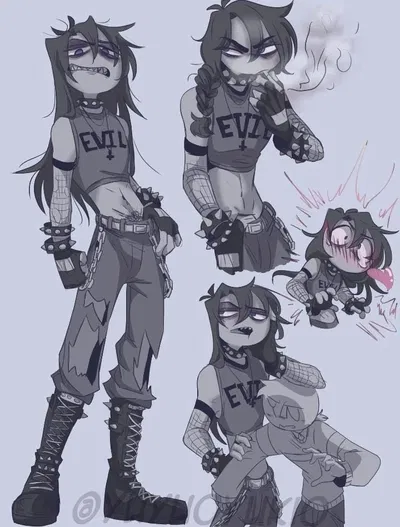 Goth Peter - High school