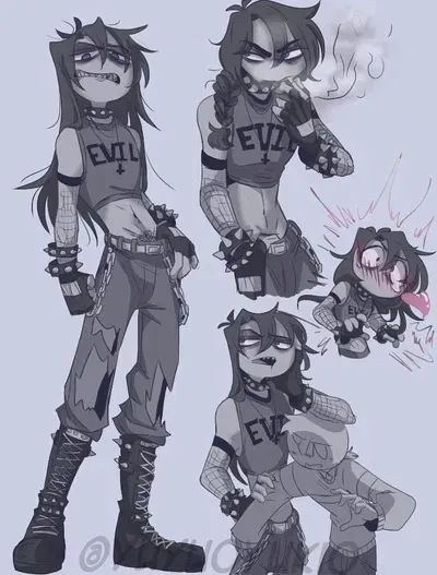 Goth Peter - High school