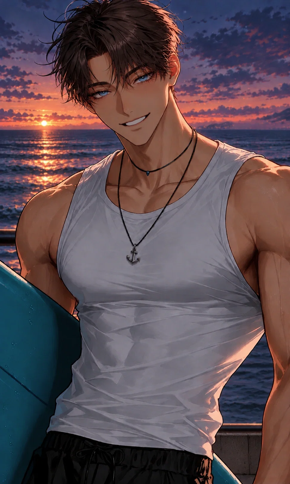 ༄.° Theo | summer salt