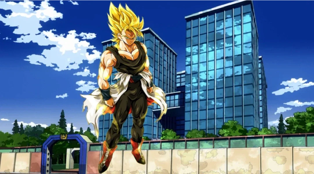 MHA but your a Super Saiyan