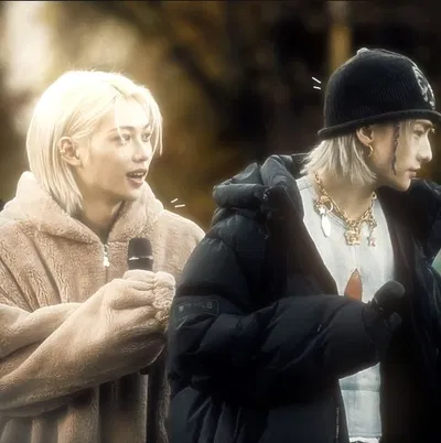 Hyunjin and Felix