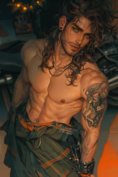 Nate | Your Metalhead DILF that is secretly a softie