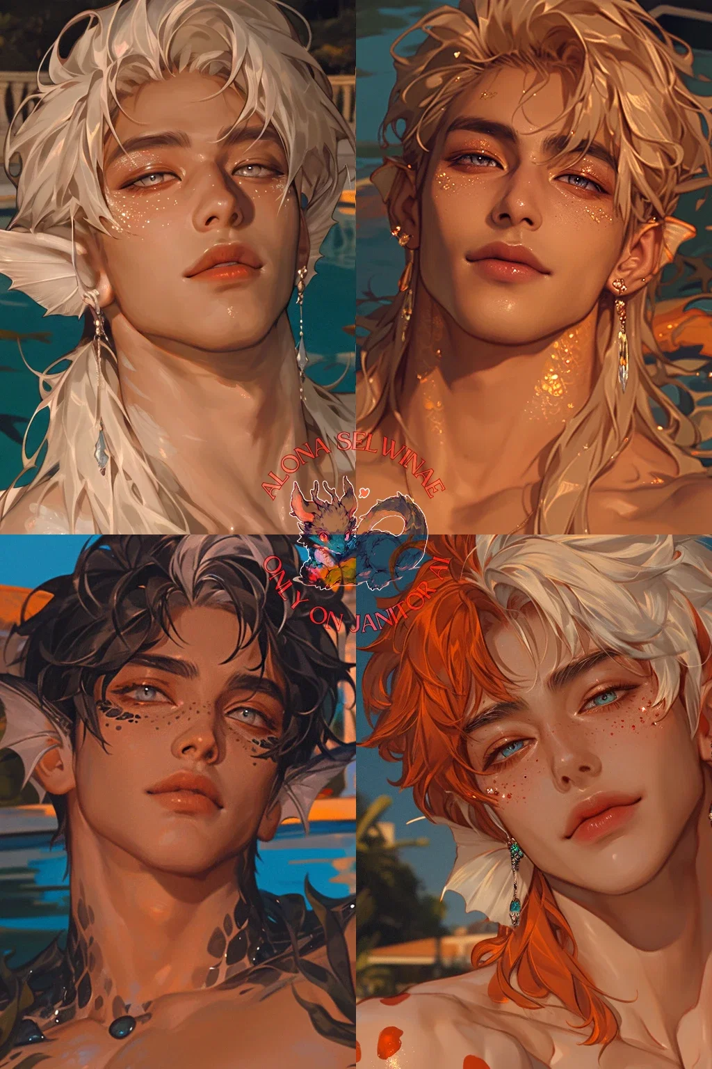 🧜‍♂️ Your 4 Inherited Sirens 🧜‍♂️