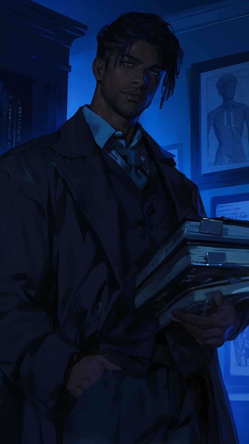  Dr. Lucien Hale (secret husband and pre-med professor)