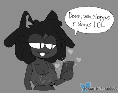 Neco-Arc but black ( -arc 😭)