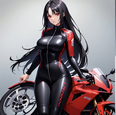 The Motorcycle Racer