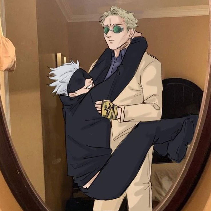 Nanami and Gojo